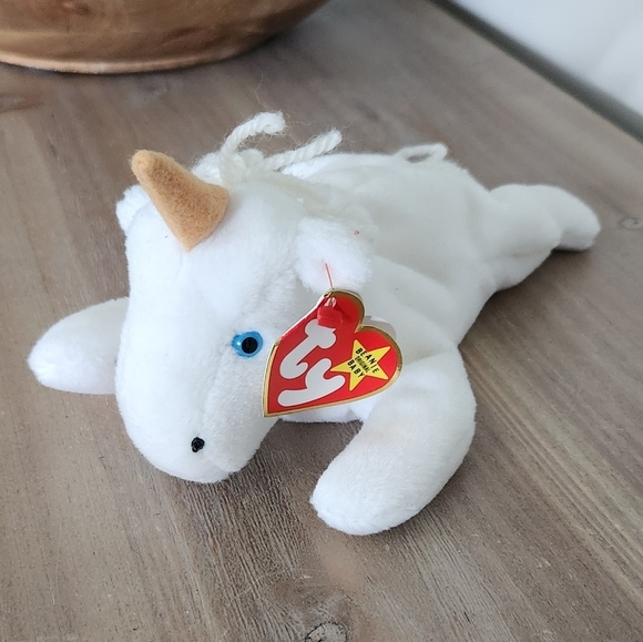 π¦ Ty Beanie Baby βMysticβ the Unicorn 1993 β Non-Iridescent Horn, Vintage - Picture 2 of 16